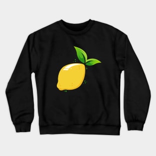 A Lemon Crewneck Sweatshirt